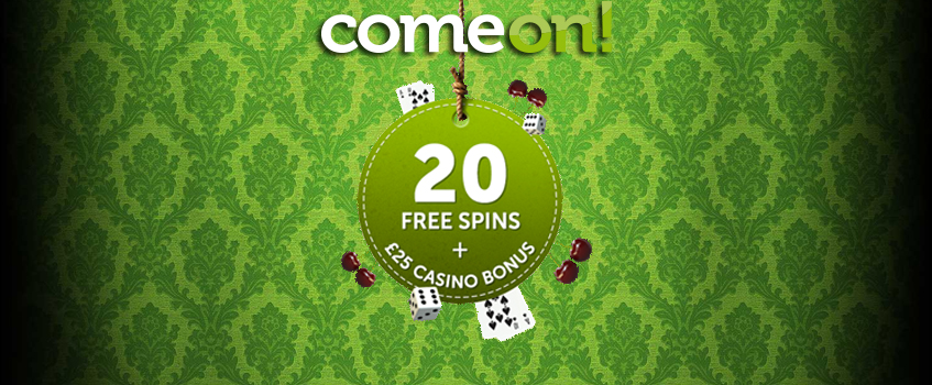 come on casino free spins no deposit
