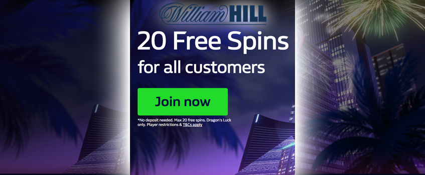 william hill casino no deposit