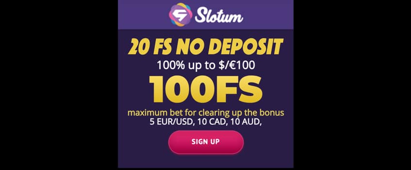 slotum casino free spins no deposit