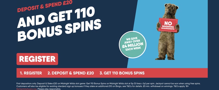 buzz bingo casino free spins no wager
