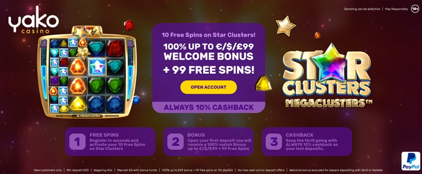 yako casino free spins no deposit